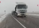 Sivas’ta kar ulaşımı aksattı