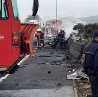 İstanbulda düşen helikopterden fotoğraflar