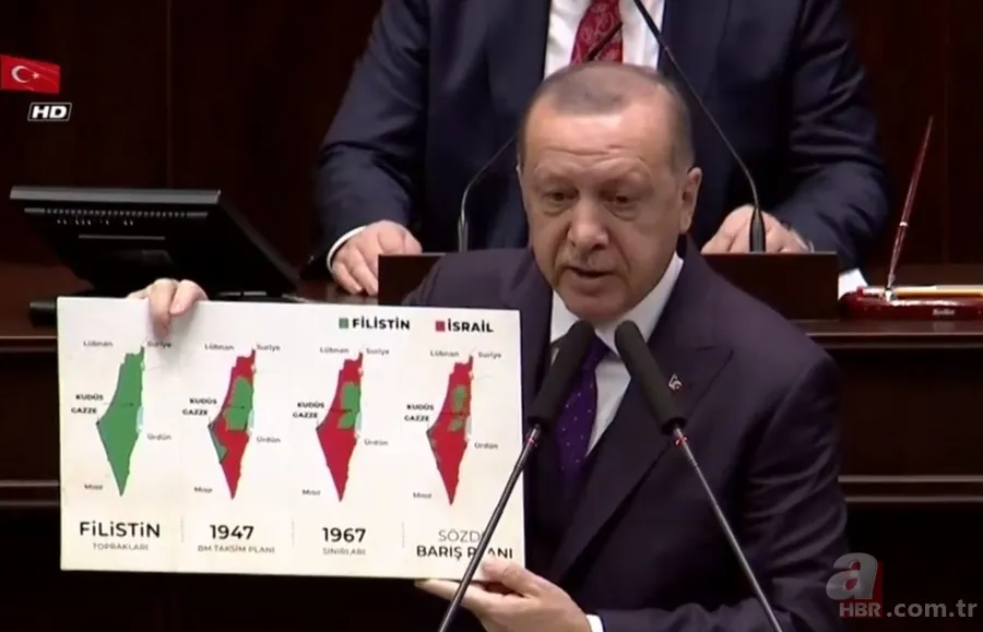 İsrail’in Filistin'i kanlı işgali haritalara böyle yansıdı 6