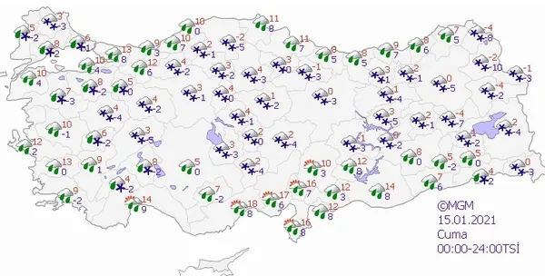Meteoroloji İstanbul'a kar yağacak tarihi açıkladı! İstanbul ve Ankara'ya ne zaman kar yağacak? - 4