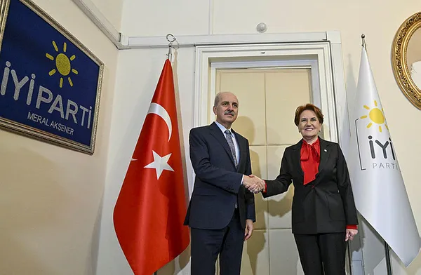 TBMM Başkanı Numan Kurtulmuş’tan Meral Akşener’e ziyaret