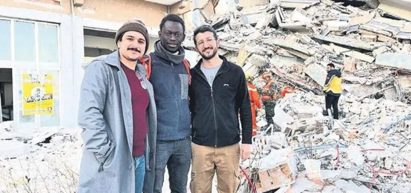Senagel'den Türkiye'ye gelen Mustafa Ndiaye vefasıyla hayran bıraktı! Helal olsun sana Mustafa
