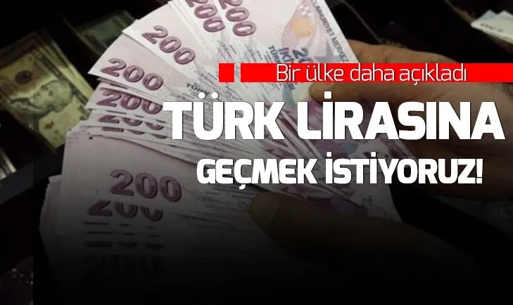 Bir ülkeden daha TL kararı