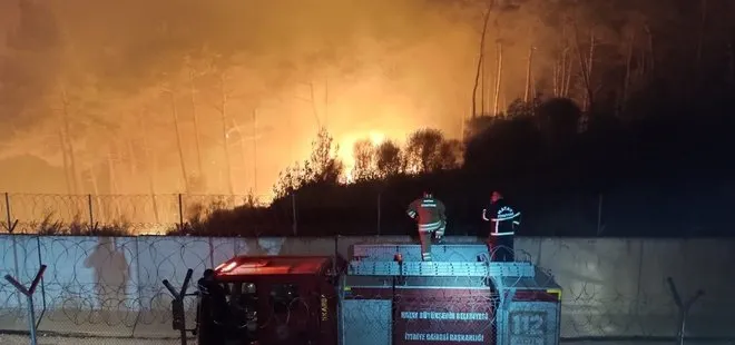 Suriye’de başlayan yangın Türkiye sınırına dayandı!
