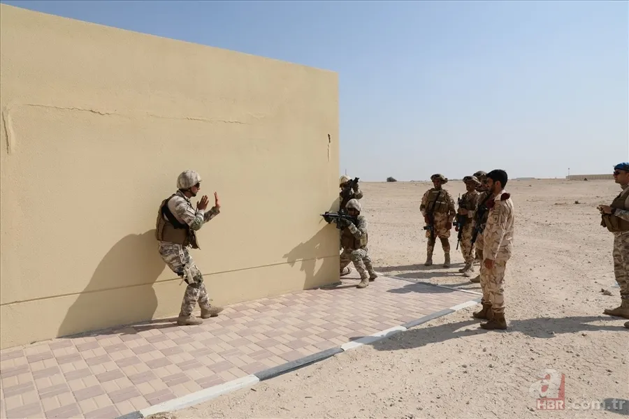 MSB'den Katar Özel Kuvvetler Komutanlığı'nda görevli komandolara eğitim 9