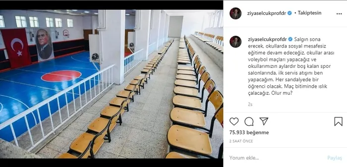 Milli Eğitim Bakanı Ziya Selçuk'tan okullarda "sosyal mesafesiz eğitim" açıklaması - 1