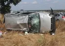 Feci kazadan burnu bile kanamadan kurtuldu