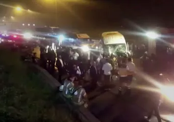 Eyüpsultan'da trafik kazası: 7 yaralı