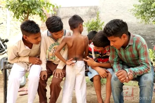 6 yaşındaki çocuğa 'tapmaya' başladılar! Görenler şaştı kaldı... 6