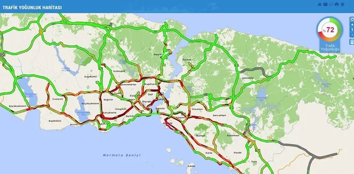 Son dakika: Kademeli normalleşmenin ikinci gününde İstanbul trafiğinde son durum: Yüzde 70'i geçti - 2