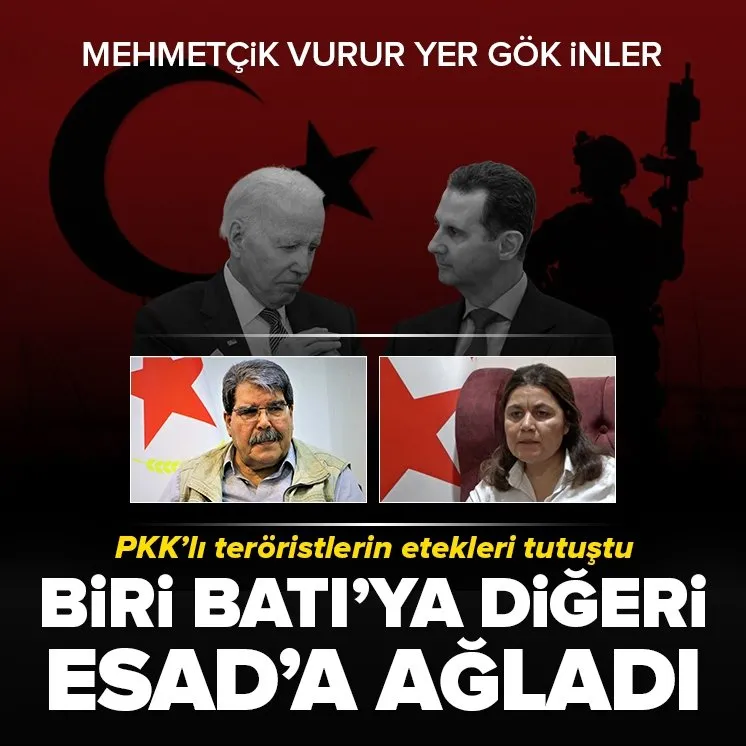 PKK’lı teröristlerin etekleri tutuştu!