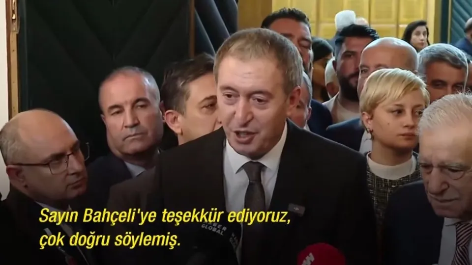 DEM Parti’den Bahçeli’ye Demirtaş teşekkürü