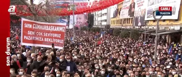 Son dakika: Başkan Erdoğan’ın Karadeniz turu başladı! Trabzon’da toplu açılış töreni | Başkan Erdoğan’dan önemli açıklamalar