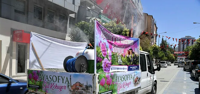 Ayasofya’yı gül kokusu saracak