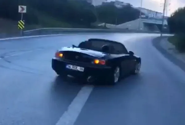 Kağıthane'de yürekleri ağza getiren trafik magandası yakalandı - 3