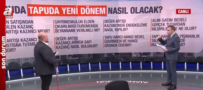 Tapuda yeni dönem! Değer artışı kazancı nasıl hesaplanıyor? İşte 10 soru ve cevapta merak edilenler
