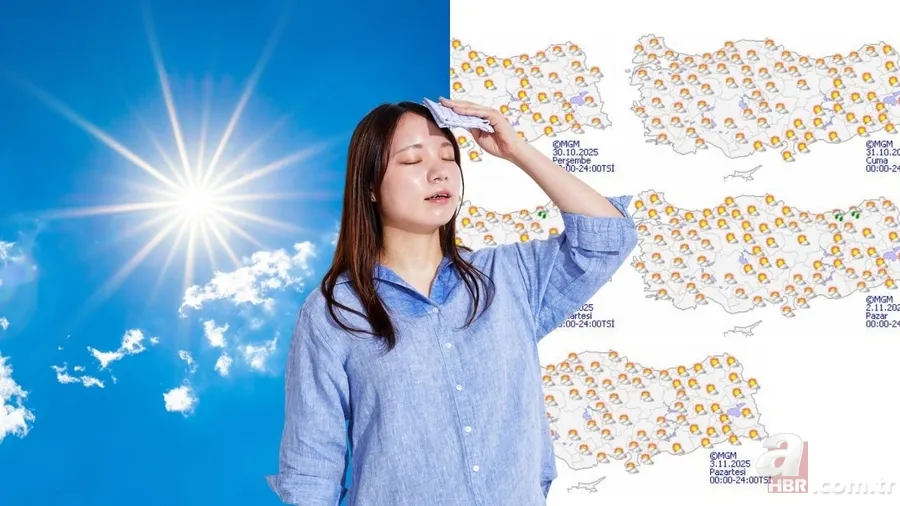 30 Ekim hava durumu raporu | Pastırma yazı kuraklıkla geldi: Türkiye’de yağışsız günler başlıyor! Sıcaklıklar fırlayacak 1