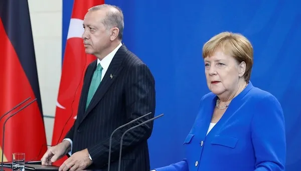 Son dakika: Başkan Recep Tayyip Erdoğan Almanya Başbakanı Angela Merkel ile görüştü!