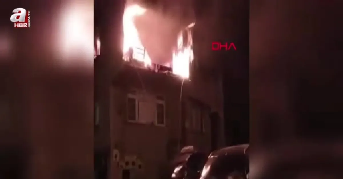Kağıthane'de binada patlama!