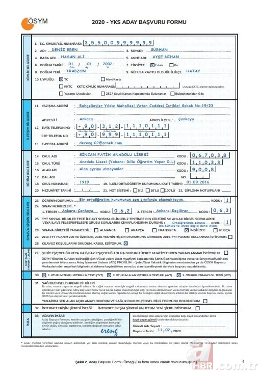 YKS başvuru kılavuzu tam 142 sayfa! YKS 2020 başvurusu yapmadan mutlaka okuyun! İşte 2020 YKS başvuru kılavuzu 8