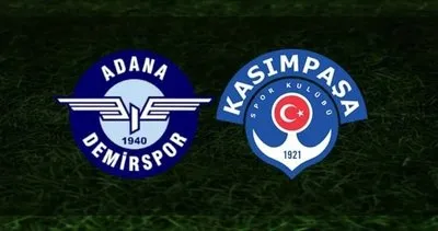 Adana Demirspor - Kasımpaşa maçı CANLI - Süper Lig 14. hafta karşılaşması