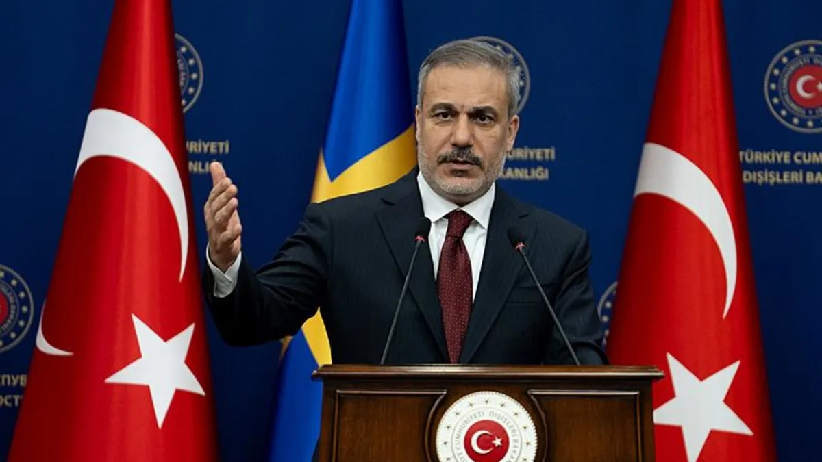 Bakan Fidan'dan ateşkes mesajı: Bölgesel istikrarın devamı için önemli | İsveç'ten "terörü desteklemeyeceğiz" açıklaması