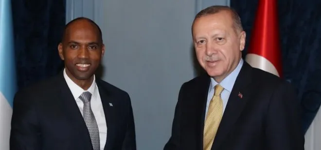 Başkan Erdoğan, Somali Başbakanı Hayri’yi kabul etti