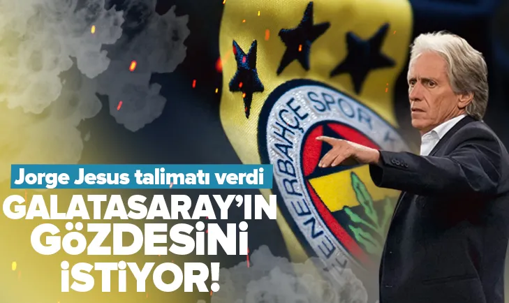 Jorge Jesus Galatasarayın gözde ismini istiyor!