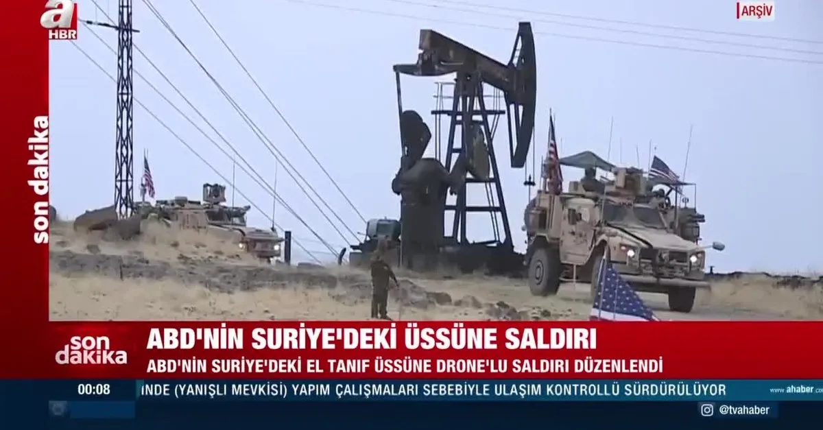 ABD’nin Suriye’deki üssüne saldırı