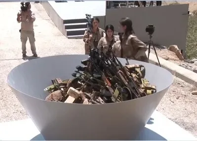 PKK’nın silah bırakması dünya basınında!
