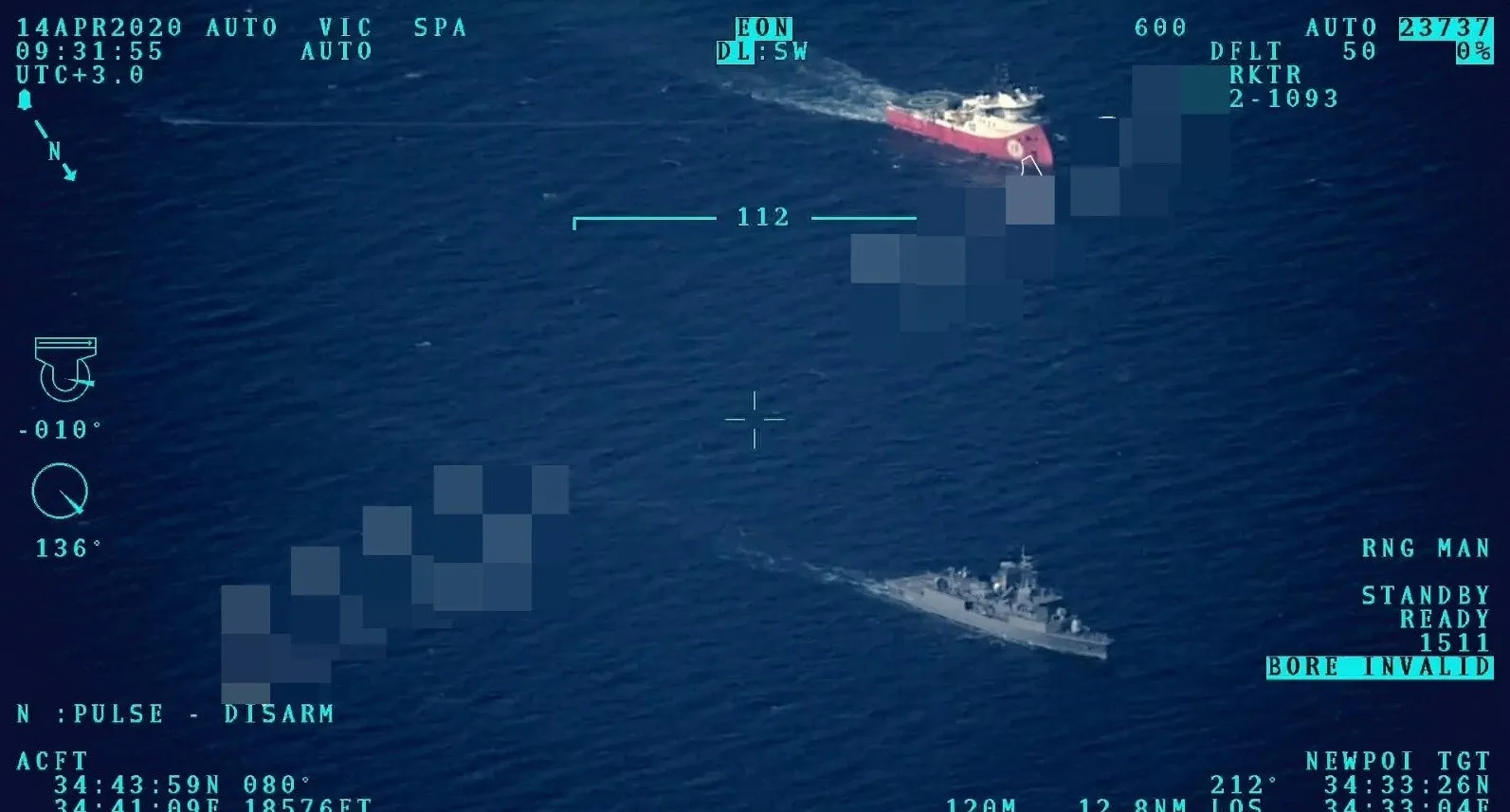 Son dakika: MSB, Barbaros fırkateyninin İHA tarafından alınan görüntüsünü paylaştı