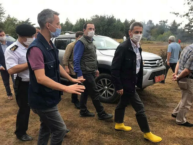 Çorum ile Sinop arasındaki orman yangını büyük ölçüde kontrol altına alındı - 2