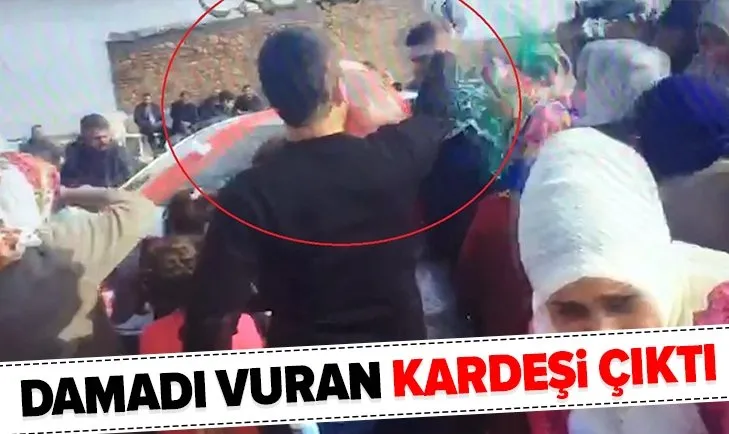 Şanlıurfa'da düğünde damadı vuran kardeşi çıktı