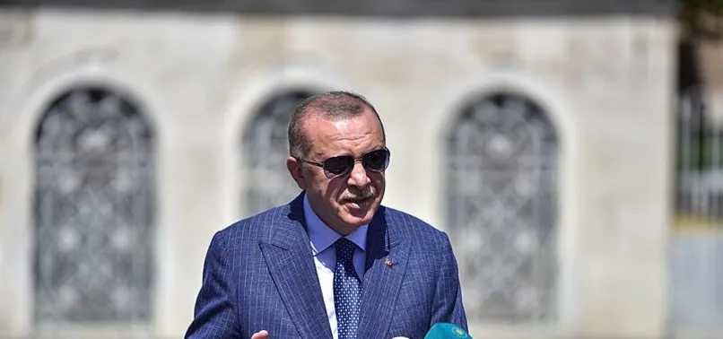 Başkan Erdoğan cuma namazı sonrası cemaate seslendi: Hiçbir beşeri güç bizi birbirimize düşüremeyecek