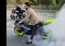 Yol kesip lastik yaktı! Sosyal medyadan paylaşınca ceza yağdı