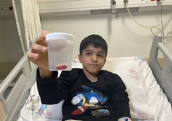 Islık çalarken ölüyordu! Küçük çocuğun korku dolu anları