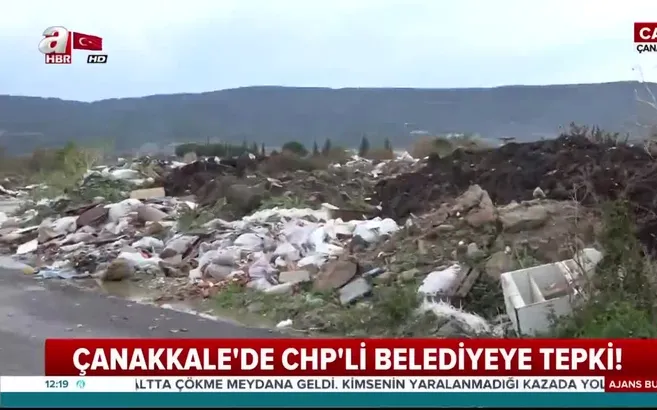 CHP'li belediye kenti çöplüğe çevirdi