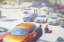 Ataşehir’de motosiklet yayaya çarptı!