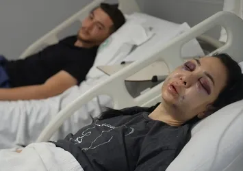 Anne ve oğlunu öldüresiye dövüp 'düştü' dediler!