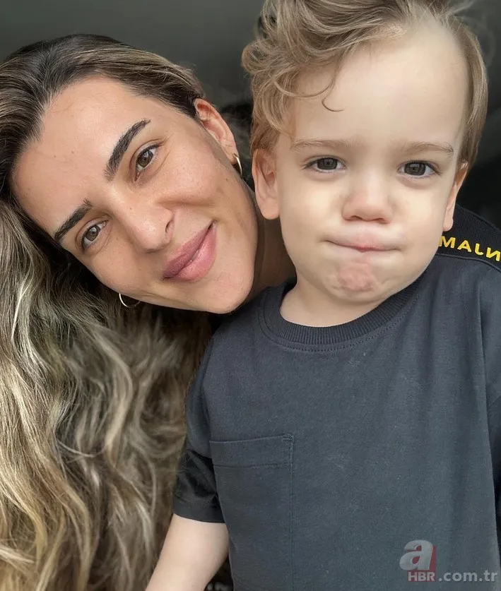 Oğlu Barlas'ın babası o takımda forma giymiş... Survivor'un hırslı yarışmacısı Merve Aydın'ın futbolcu eşine bakın! 5