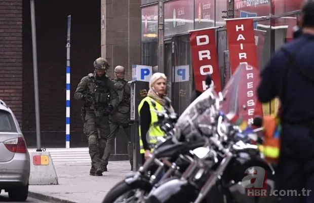 İsveç'in başkenti Stockholm'deki saldırıdan ilk fotoğraflar 7