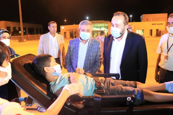 1628334661083.jpg Başkan Recep Tayyip Erdoğan'ın tedavisini üstlendiği Taha'nın sağlık durumu iyiye gidiyor - 2