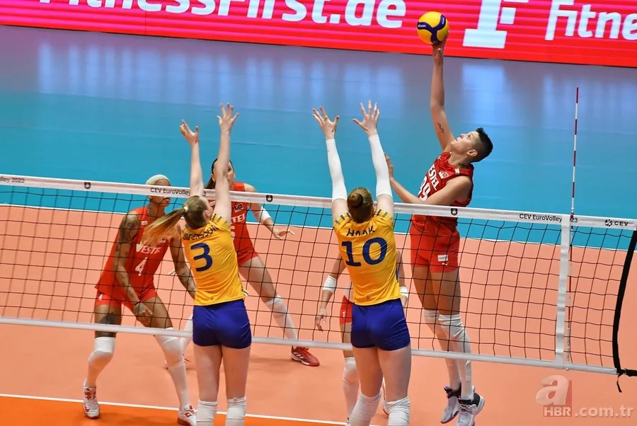 Filenin Sultanları Avrupa Şampiyonası'na galibiyetle başladı | Türkiye: 3 - İsveç: 0 6