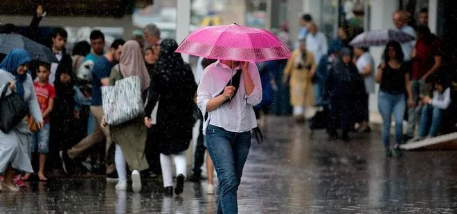 Meteoroloji’den son dakika uyarısı! Kuvvetli sağanak yağış ve fırtına geliyor! Planı olanlar dikkat... İstanbul Ankara İzmir hava durumu