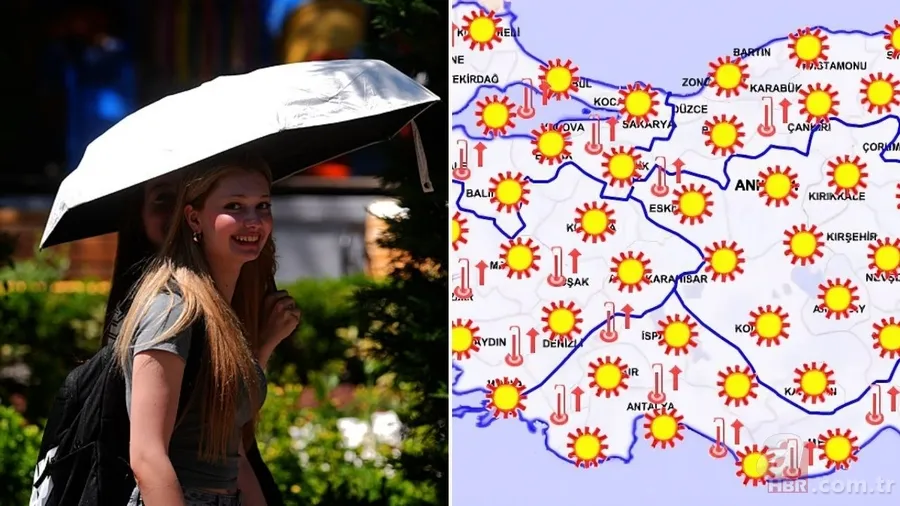 MGM'den tehlikeli sıcak hava uyarısı: 2 gün boyunca nemle birlikte etkisi pik yapacak! Gölgeye kaç, bu saatlerde sakın çıkma 1
