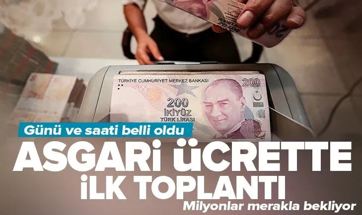 Asgari Ücret Komisyonu toplanıyor! İlk toplantının tarihi belli oldu