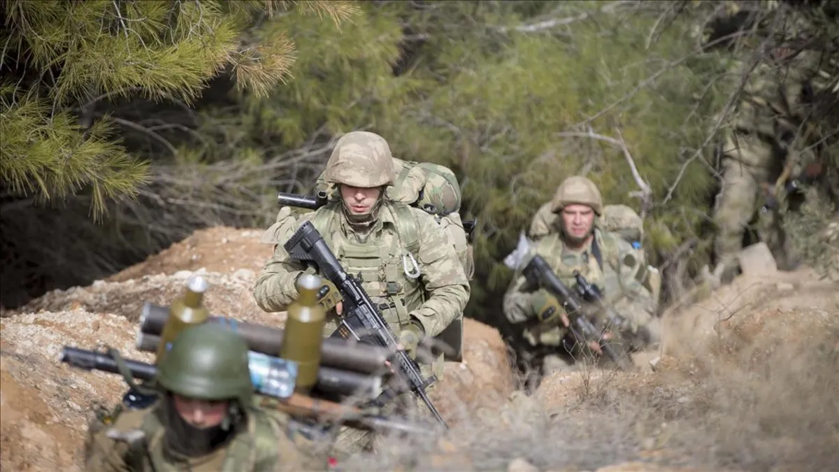 Irak ve Suriye'de terörist avı! 4 PKK'lı öldürüldü
