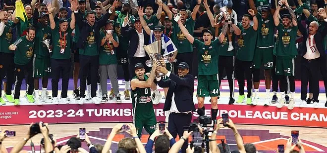 Ergin Ataman’lı Panathinaikos EuroLeague’de şampiyon