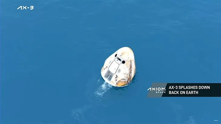 İlk Türk astronot Alper Gezeravcı Dünya'ya döndü! İşte o tarihi görüntüler
