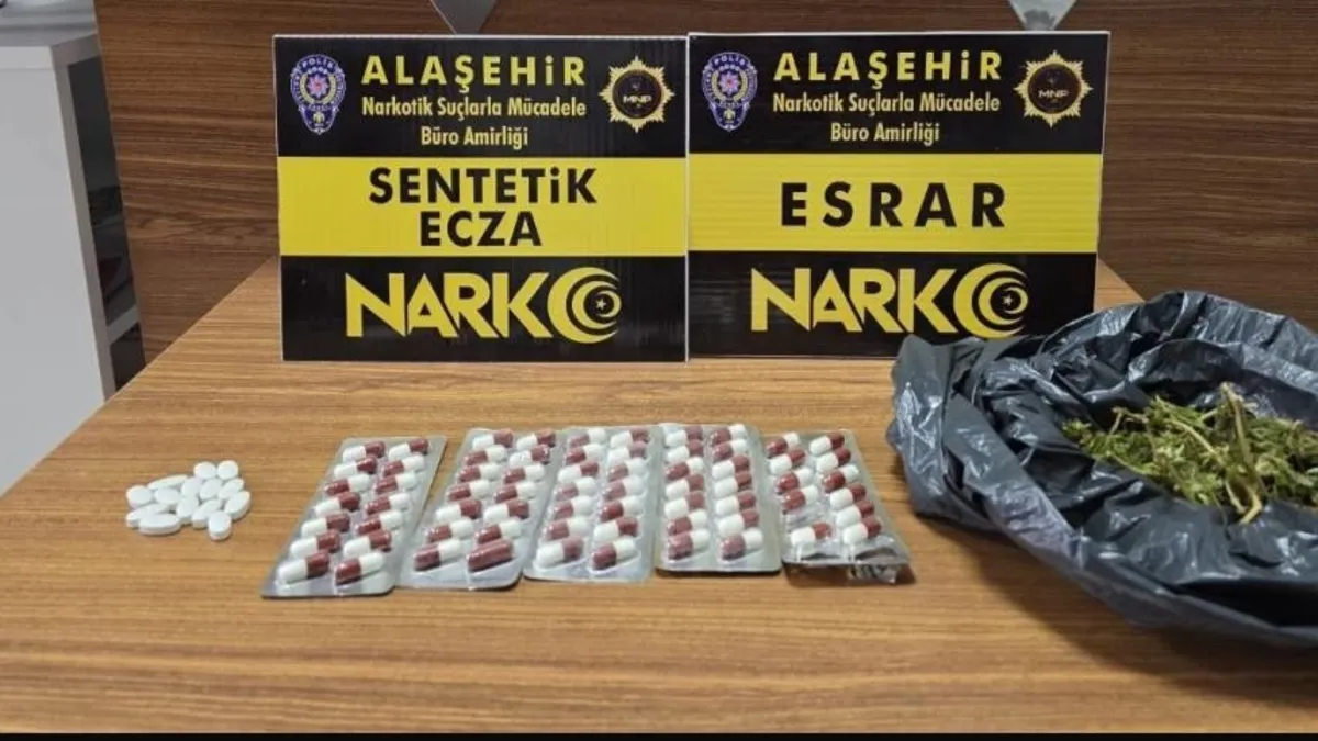 Manisa’da zehir tacirlerine geçit yok: 1 kişi tutuklandı